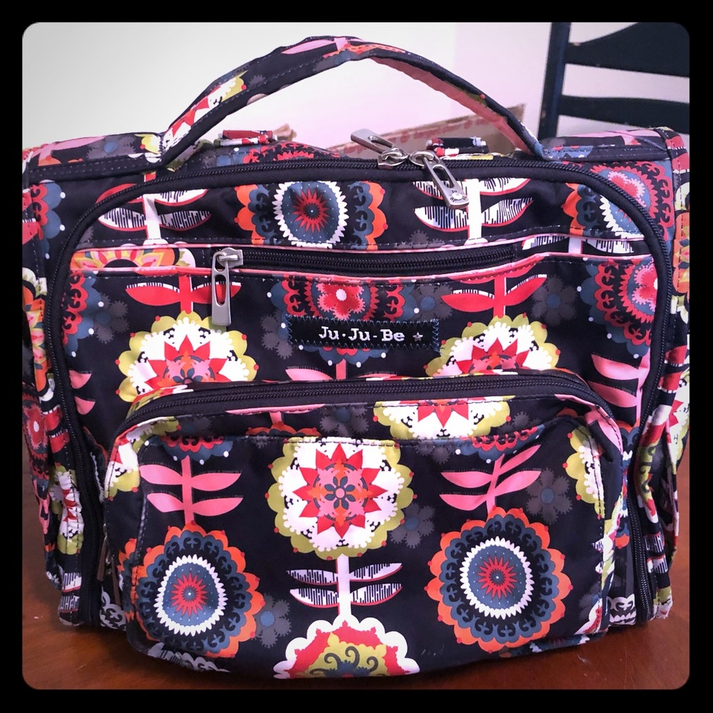 JuJuBe B.F.F Diaper Bag Colorful Versatile Durable